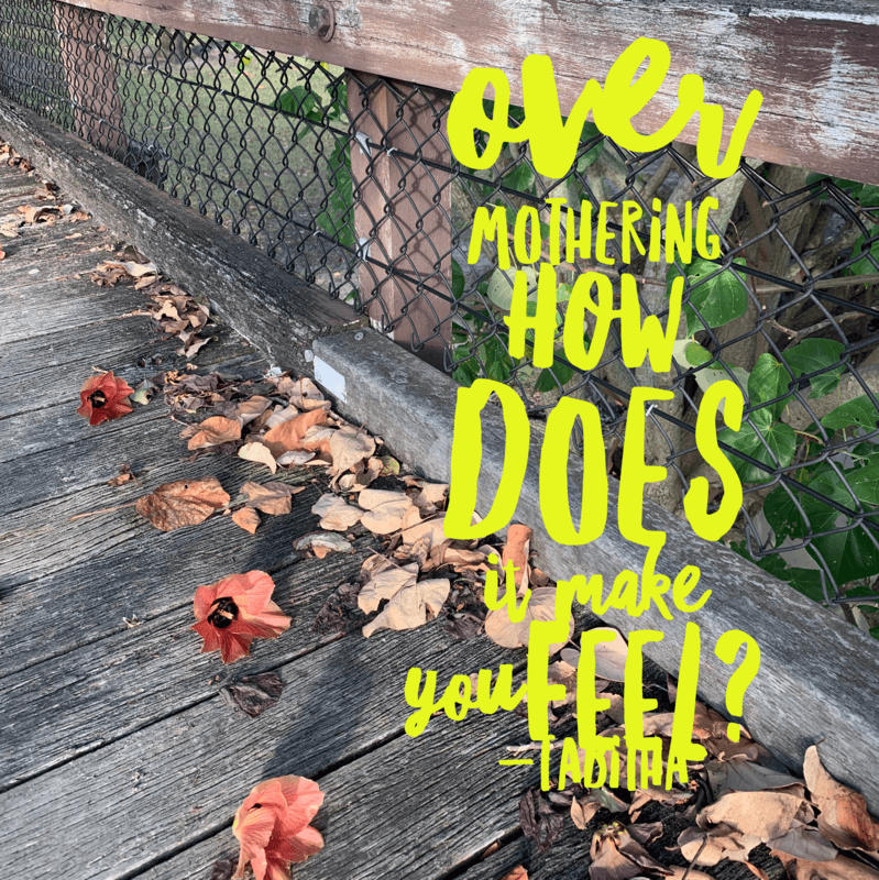 Over Mothering, is this you? Over Mothering, is this you?